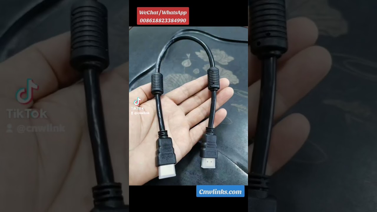 HDMl to HDMI Cable Spec 19+1Length 0.4m Pure Copper 