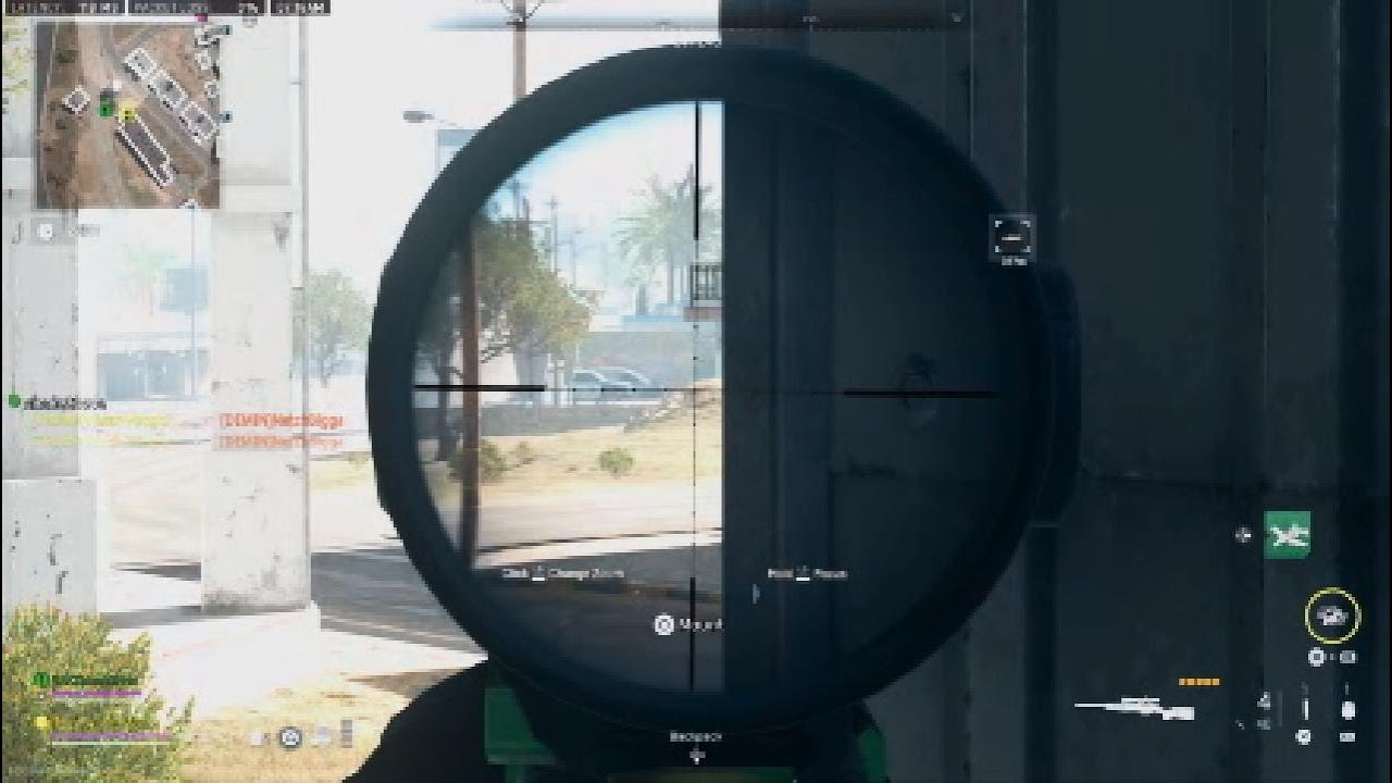 DMZ mugging - Got the hawk eye