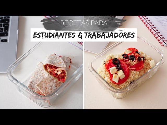 21 recetas fáciles y saludables para llevar en el tupper al colegio