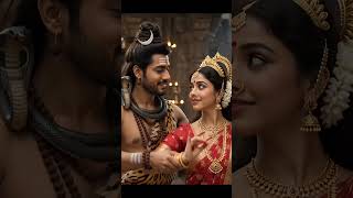 Shiv & Parvati's Divine Dance Behind the Shivling ❤️🌸 | A Heavenly Moment