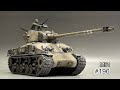 #196 TAMIYA 1/35 ISRAELI TANK M51 assembly to finish!　タミヤ M51 組み立てから仕上げまで！