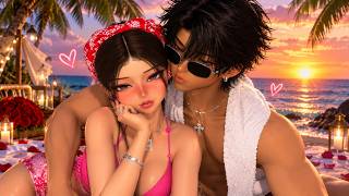 From Productive Morning To A Surprise Beach Date With Him! 🌊💅 | Zepeto Story