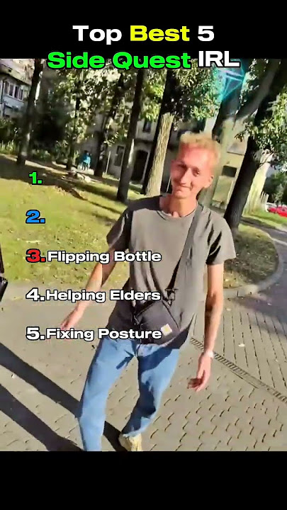 Ranking Top 5 Best Side Quest in Real Life#memetime #tiktokmemes #memetime #trendings @main main cha