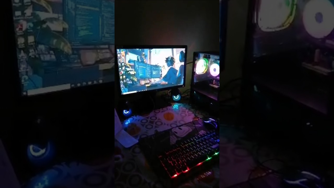 My gaming pc ❤️ core i7 v pro /8 gb ram