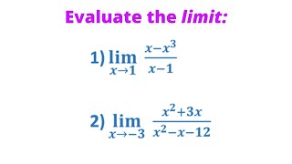 How to find the limit of a function as x approaches a number
