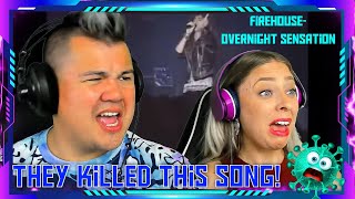 FIRST TIME Reaction to "FIREHOUSE - Overnight Sensation Live" THE WOLF HUNTERZ Jon and Dolly