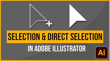 Selection & Direct Selection Tool in Adobe Illustrator | Urdu/Hindi