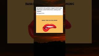 bahasa tubuh ga bisa bohong