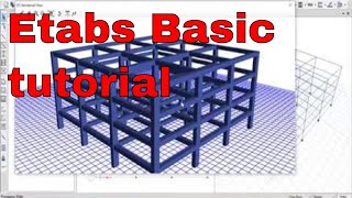 Etabs Basic tutorial   Civil engineer