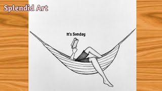 It's Sunday | Creative Drawing 2022 | @SPLENDIDART