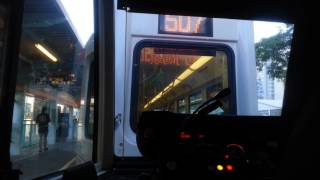 輕鐵507第一期(1028+1040)蔡意橋至屯門市中心行車片段