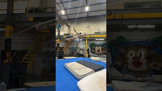 I learned how to do a butt backflip on a Slackline! #slackline #trickline #flips
