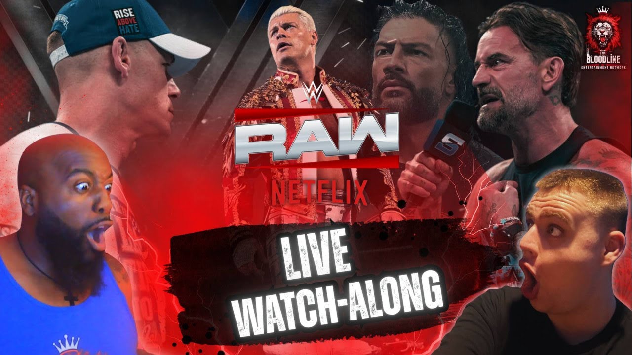🔴 LIVE Watch Along: WWE Monday Night Raw – June 16th, 2025 🔴 #WWERaw