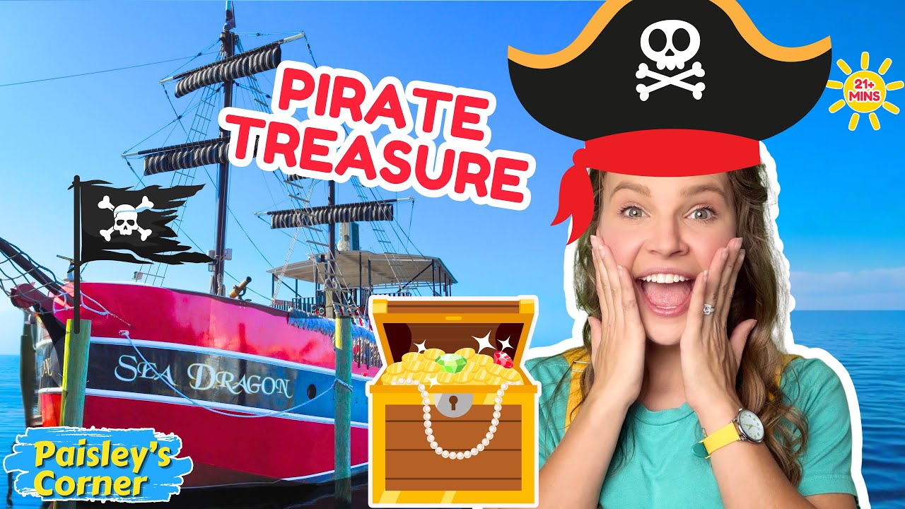 Пиратское приключение с глупой мисс Лили | Изучаем части корабля и находим сокровища | Веселые ви...