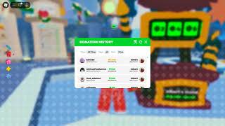My Donation History In Roblox PLS DONATE