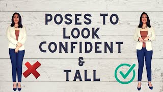 5 power poses to look confident, comfortable and tall- Body language 2020