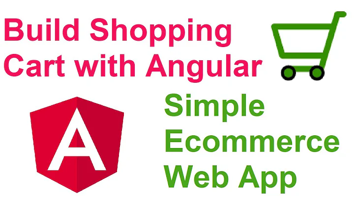 How to Build Shopping Cart with Angular CLI | Angular Ecommerce Web Application | Angular Tutorial