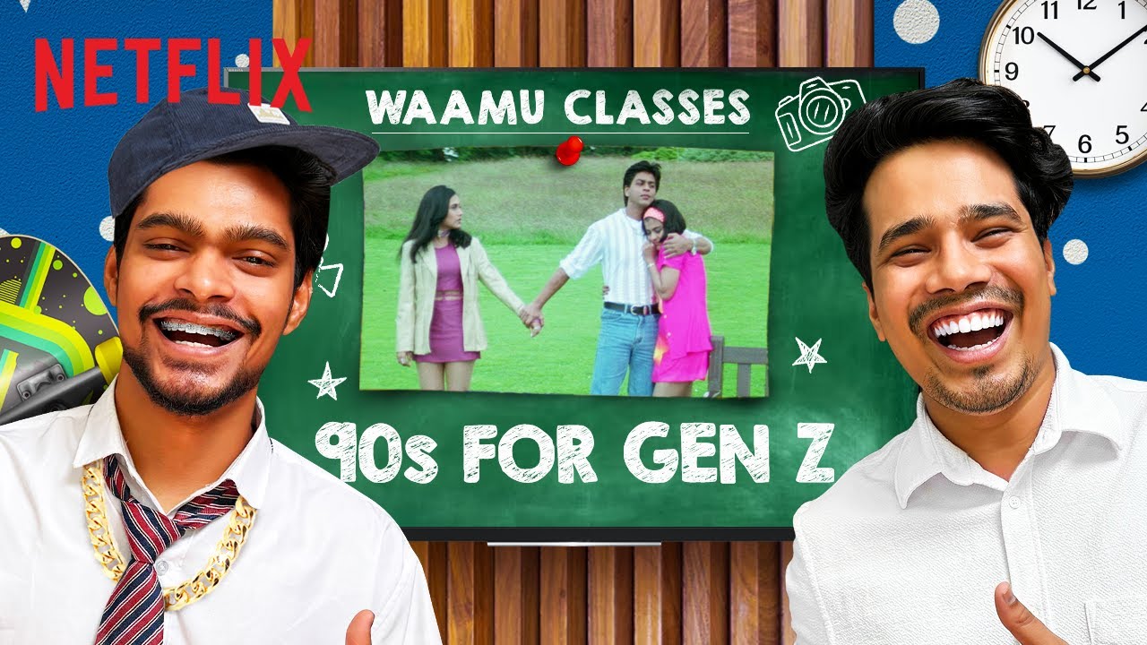 @GamerFleet Waamu Sir TEACHES 90’s BOLLYWOOD To GEN-Z CLASS 🤓 | Netflix India