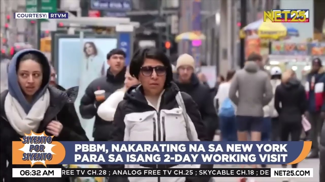 PBBM, nakarating na sa New York para sa isang 2-day working visit