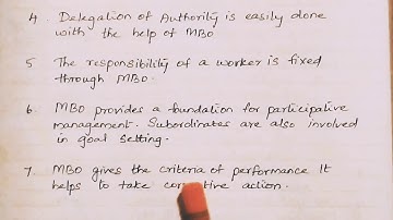 Process, Advantages and Disadvantages of MBO / TN PLUS TWO COMMERCE