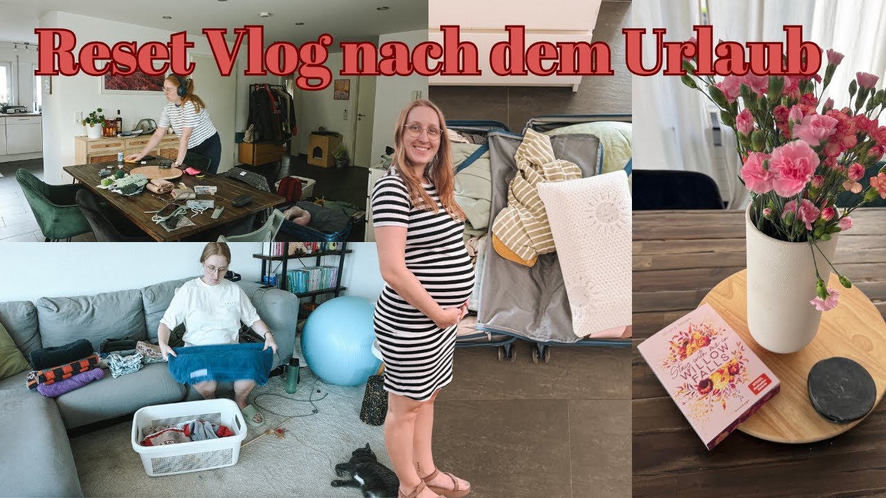 Reset mit mir nach dem Urlaub *Bücher Update, aufräumen, kleiner Urlaubs Haul| Vlog Amynatalie