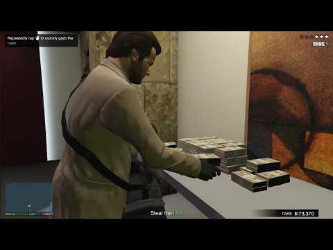GTA 5 - Mafia Restaurant Robbery + Ten Star Escape