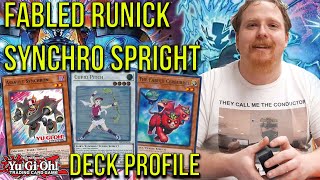 Spright FABLED Runick Synchro YuGiOh Deck Profile - July 2023 CYAC Nationals Format