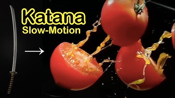 Epic Slow-Motion Slices: Japanese Sword Slicing Through Everything