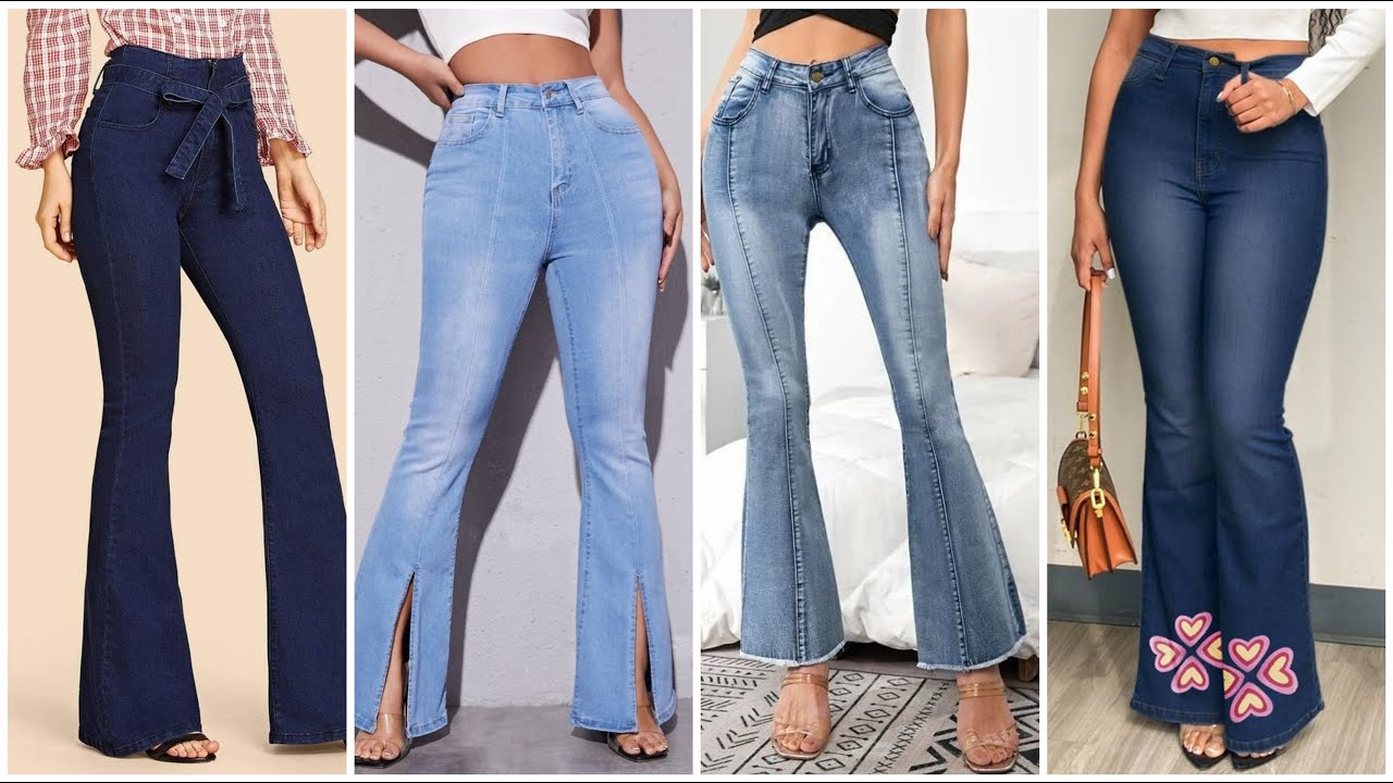 Girls Clothes | Girls Denim Bell Bottom Pants | Liberty Lark - Liberty Lark  LLC