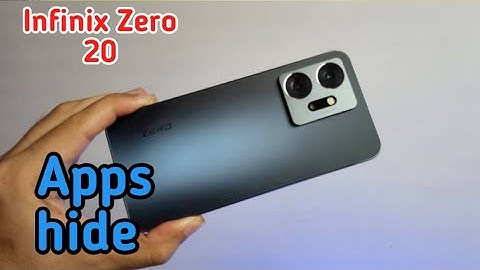 Infinix Zero 20  Mein Apps Hide Kaise Karen , Hide Apps Infinix Zero 20,Infinix Zero 20 Apps Hide