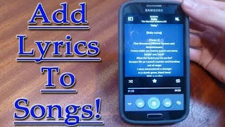 How to put lyrics on mp3 screenshot 3