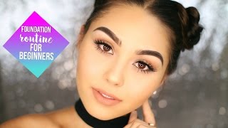 EVERYDAY FOUNDATION ROUTINE FOR BEGINNERS | 5 STEPS TO A FLAWLESS FACE | Roxette Arisa