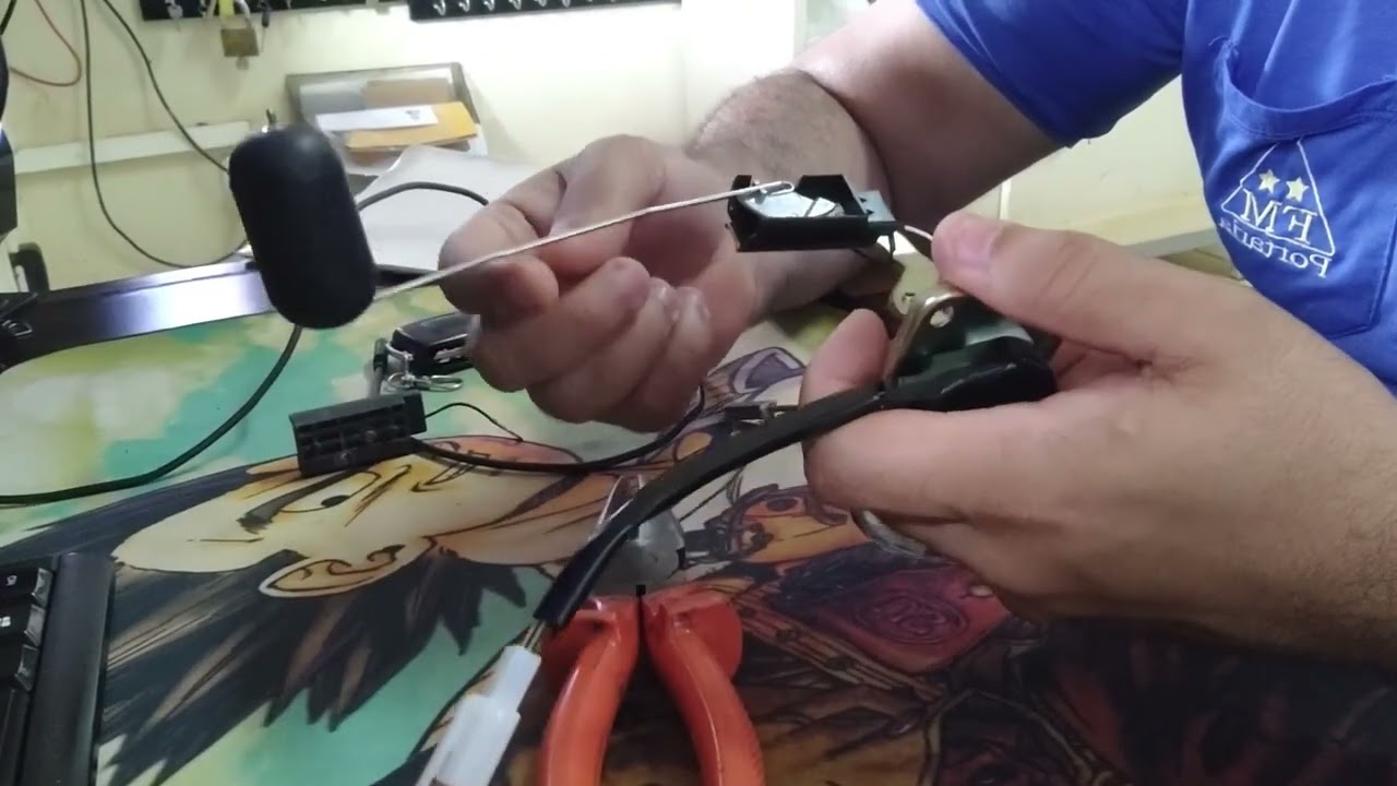 adaptando boia da burgman 125 na comet gtr 250