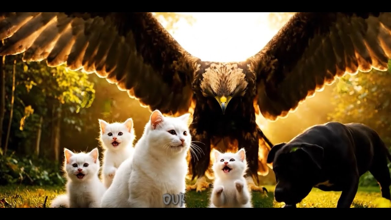 CatMom Adventure Episode 6.0 Eagle Returns to Help  Sky Adventure Reunion|