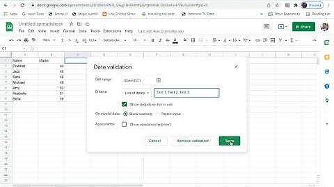 How to Make a Drop Down List in Google Sheets (2025)