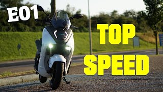 YAMAHA E01 CONCEPT - TOP SPEED INCL. GPS by MotoSnax 6,529 views 9 months ago 1 minute, 34 seconds