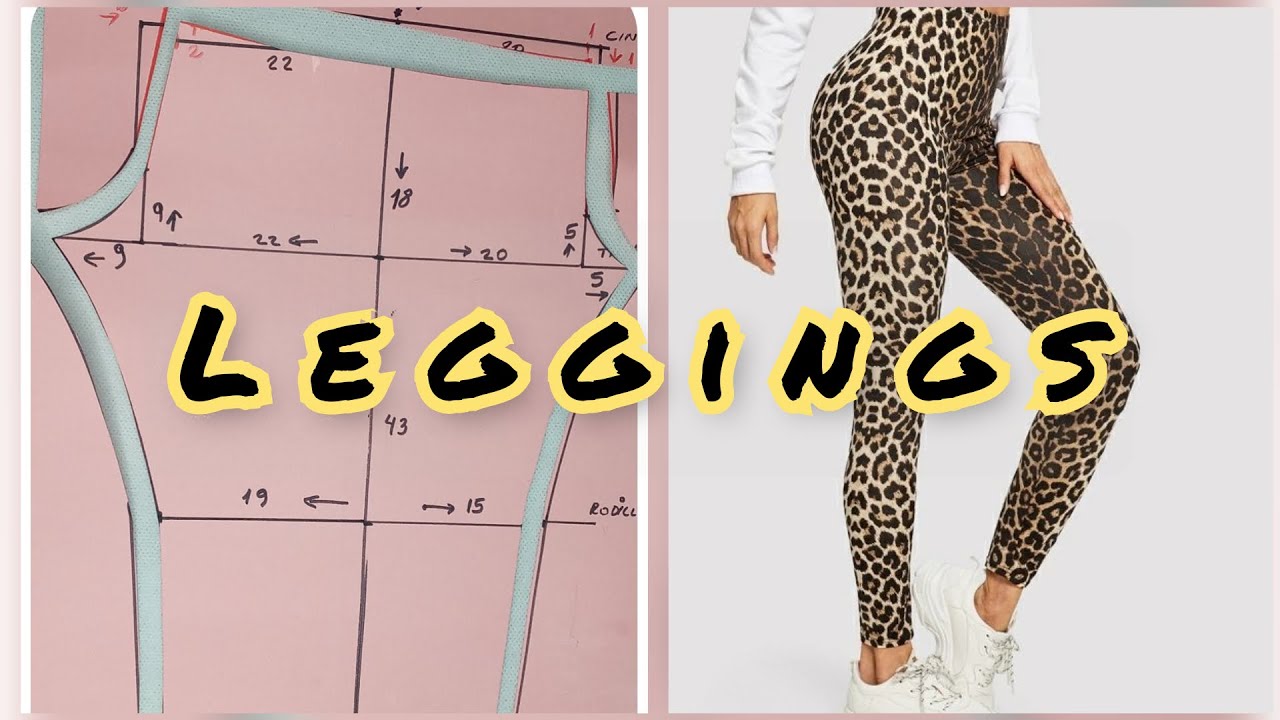 Cómo hacer LEGGINS  LEVANTA cola o CLÁSICO 🌷 Eleva tu Estilo con