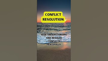 Conflicts Resolution  #shortvideo #mentalillness. Please subscribe 😍 for more insights