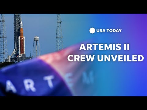 Watch: NASA unveils astronauts in Artemis II's moon flyby crew | USA TODAY