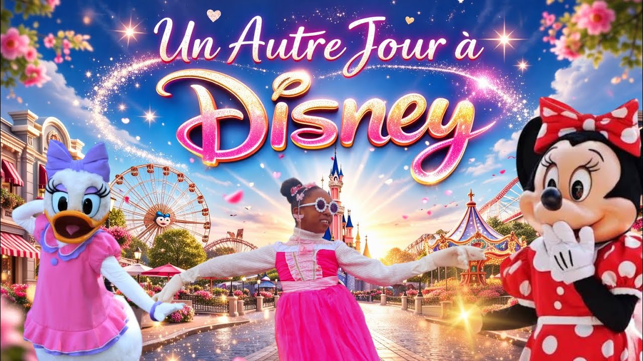 Une journée magique à Disney en famille | Parc d’attractions✨🎢 #disney #disneyland #disneyprincess 