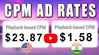 CPM & RPM Rates by Country 2023 [Updated] - Blogger Nexus