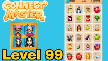 Connect master match puzzle level 99 solution walkthrough