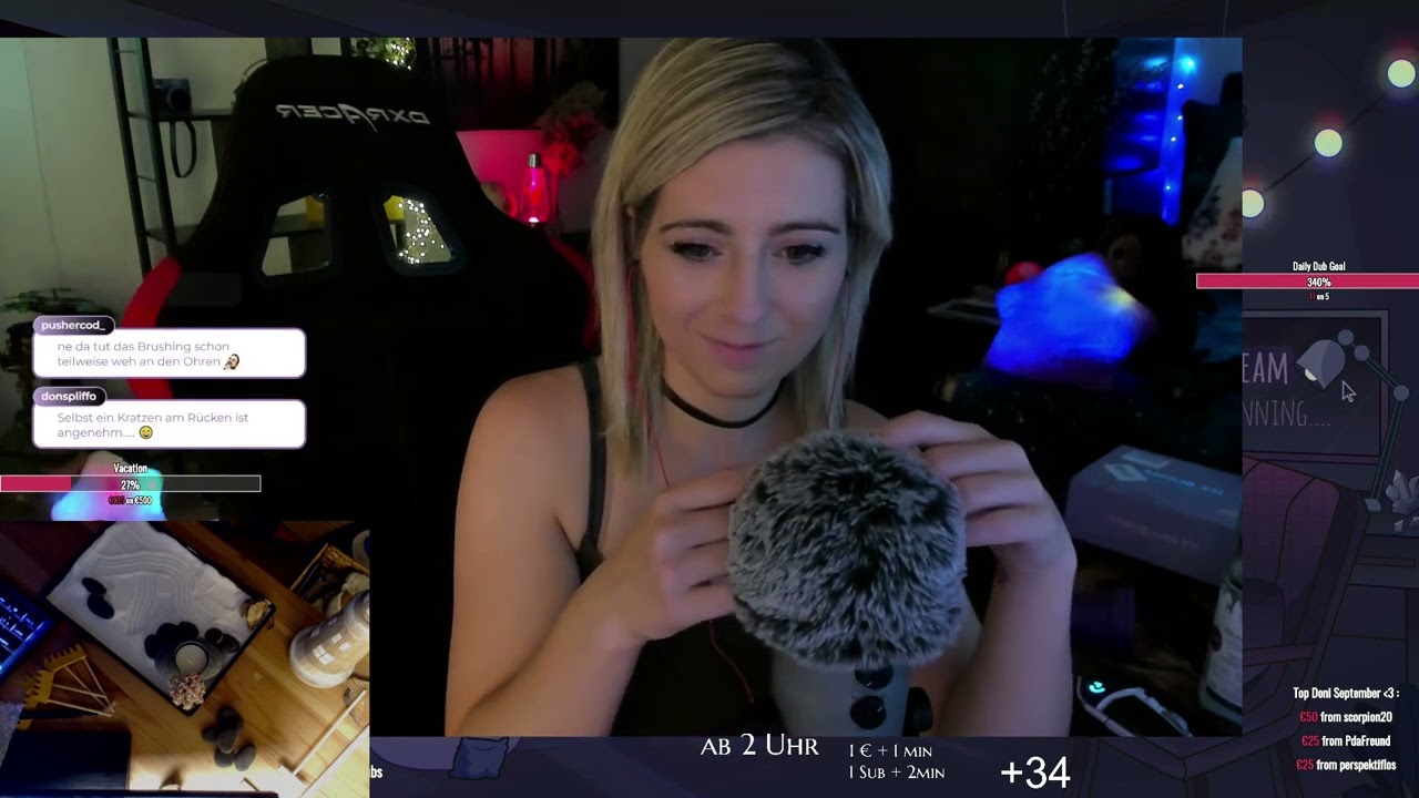 lisamaus ASMR twitch stream vom 06.09.2022
