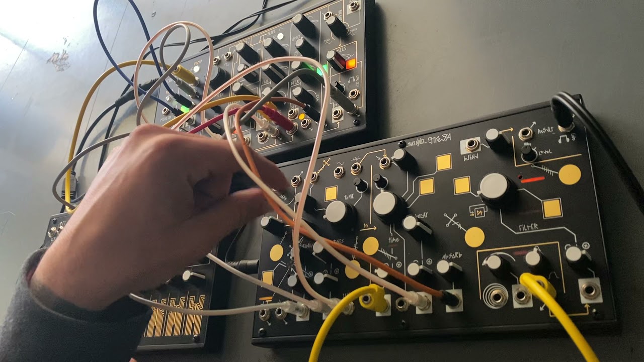 The make noise trio going crazy