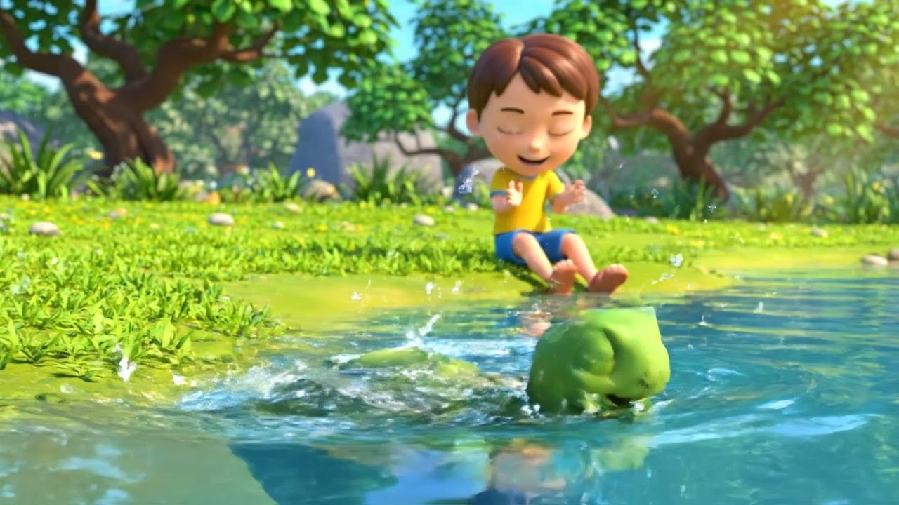 Baby Turtle Got Lost in the Flower Garden 🐢 | Kids Songs & Nursery Rhymes