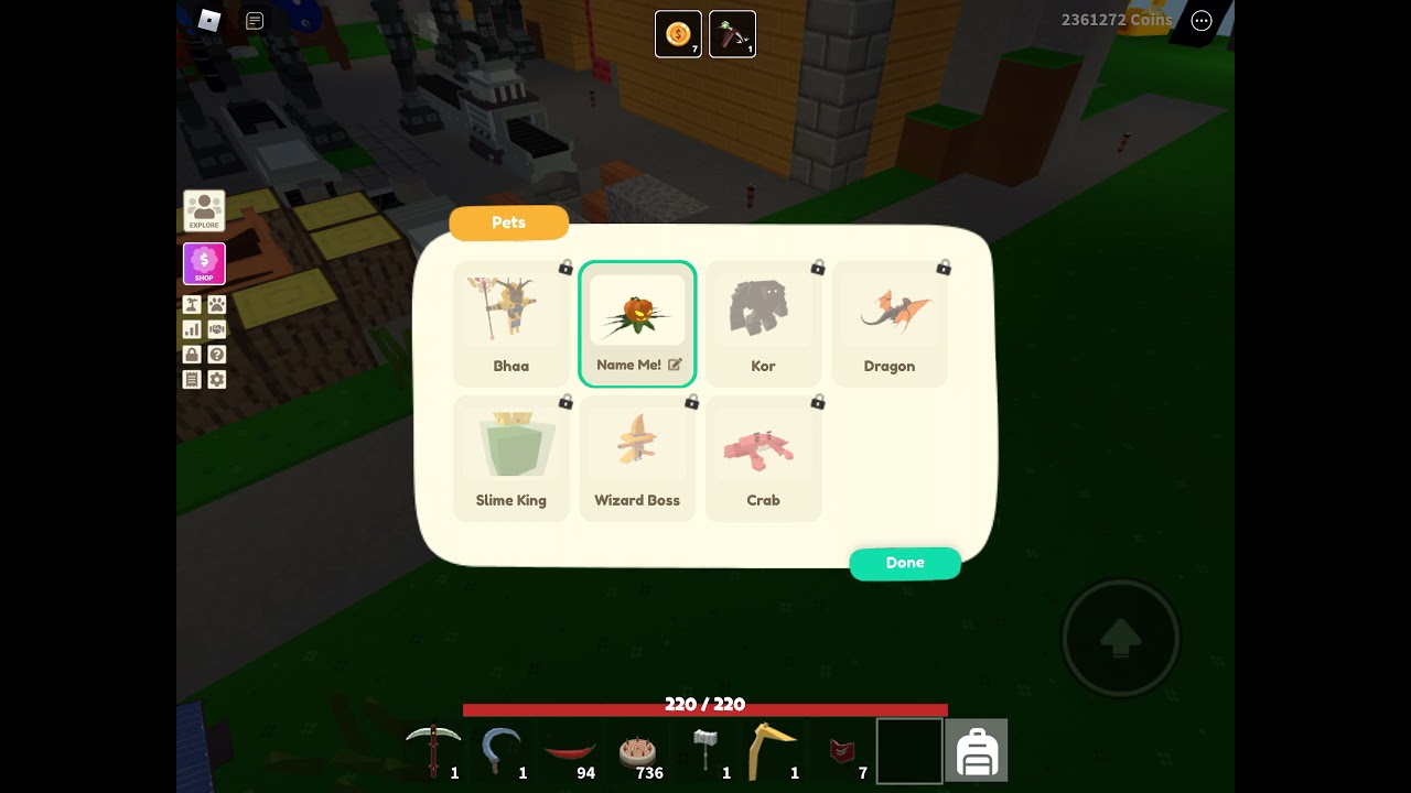 The Pumpkin Boss Pet! Roblox Islands