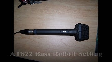 Acoustic Guitar Microphone Test Audio Technica AT822 & Sony ECM-MS907