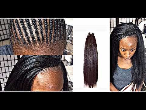 Crochet Braids Hairstyles With Straight Hair