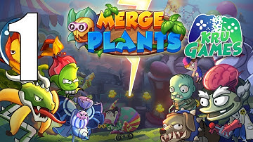 Merge Plants: Zombie Defense Gameplay Walkthrough #1 (Android, IOS)