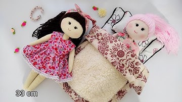 "Your Guide to Making a Rag Doll 🧵✨ | Special Handmade Rag Doll Tutorial 🎀👶" Free Pattern